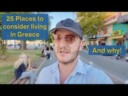 🇬🇷 25 Places I Would Buy a Home in Greece, to Live and Retire, (and Why).