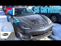 I Think Its Time For Another Corvette!! Copart Walk Around With Other Sports Cars!!