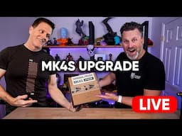 Prusa MK4S Upgrade LIVE STREAM with Repkord