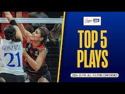 TOP 5 PLAYS | 2024-25 PVL ALL-FILIPINO CONFERENCE | FEB 4, 2025