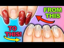 Nail Transformation! Cutting My Long Nails SHORT!