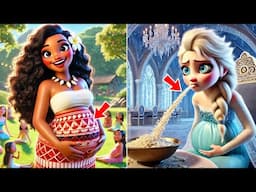 Moana vs Elsa | Ending Scene Recap | The Paradoxes of Pregnancy Journey!