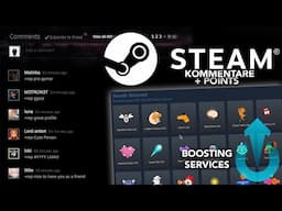 STEAM POINTS + KOMMENTARE | Perfektes Steam Profil! :) w/ Boosting-service.cloud