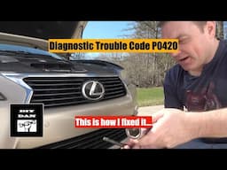 Lexus GS350 Oxygen Sensor Replacement P0430