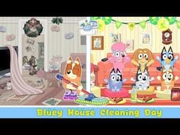 Bluey House Cleaning Day | Bluey And Bingo Pretend To Play