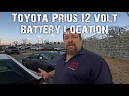 Toyota Prius 12v battery location