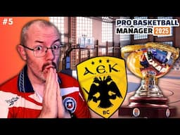 ANOTHER TROPHY for AEK Athens?!? | PBM 25 | Let's Play Pro Basketball Manager 2025