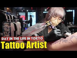 【Day in the Life】23-year-old Tattoo artist【Tokyo, Japan】