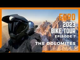 Motorcycle Tour of Europe 2023 | Episode 7 | Ride the AMAZING!! Italian Dolomites with us.