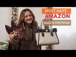 HUGE AMAZON BAGS & FOOTWEAR HAUL | GoGlam