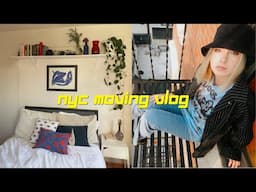 NYC Moving Vlog: Apartment hunting & moving into my new place! (yay)