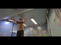 How I Built My Paint Booth with PVC, Duct Tape, and Plastic Sheeting