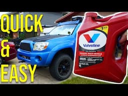 DIY Transmission Fluid Flush/Change - 2nd Gen Tacoma (2006-2015)