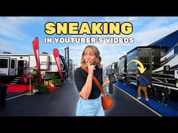 Sneaking Into Other YouTuber's Videos at the Tampa RV Supershow