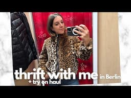 Thrift vlog | Thrift with me in Berlin + try on thrift haul