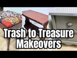 3 Trash To Treasure Makeovers: Clearing Out The Hoard Episode 3