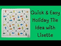 Quick and Easy Holiday Tile Idea with Lisette