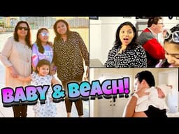 Baby Ki Pehli Bottle Feeding | Beach Sunset 🌅 Aur Family Ice Cream Night ❤️ Daily VLOG Part 10