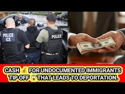 "I C.E." MAKES IMMIGRATION BREAKTHROUGH WITH TIP-OFF FROM UNDOCUMENTED MIGRANTS FRIENDS & FAMILIES😱