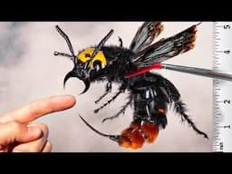 STUNG by the MAMMOTH Wasp! (Extremely Rare)