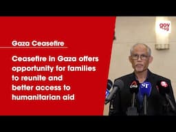 Ceasefire in Gaza offers opportunity for families to reunite and better access to humanitarian aid