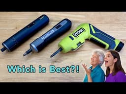 Every Homeowner Needs an Electric Screwdriver!