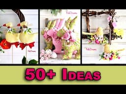 50+ Ideas for Easy Sewing Projects When You're Bored | Easter Edition