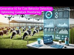 How Generative AI Transforms Livestock Monitoring: Cow Behavior Detection Explained | Google Gen Ai