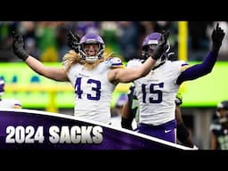 Every Minnesota Vikings Sack from the 2024 NFL Season