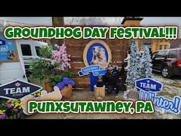 GROUNDHOG DAY FESTIVAL 2025 - PUNXSUTAWNEY, PA