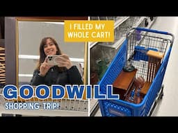 I FILLED MY CARD AT GOODWILL! | Thrift with Me | Vintage Haul