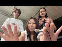 Low quality mini mic asmr with friends