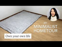 Minimalist hometour(own your own life)