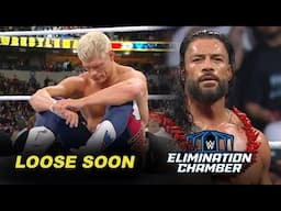 Roman Reigns Missing Elimination chamber, Cody Rhodes Loosing Title.