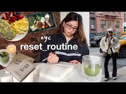 Living Alone in NYC | reset routine, cleaning, errands