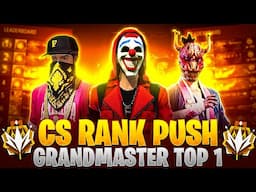 Free Fire  Rank Push CS New Season | Gold to GrandMaster RANK PUSH | GARENA FREE FIRE 💖24H Challenge