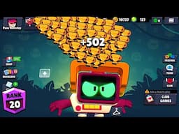 R-T NONSTOP to 500 TROPHIES! Brawl Stars