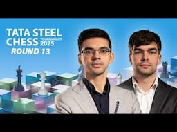 Giri - Van Foreest | Round 13 | Tata Steel Chess Tournament 2025