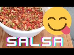 Easy Delicious Salsa to Can or Eat Fresh