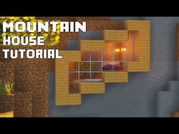 Beginner Mountain Base #2 (Minecraft Survival Tutorial for Starters)