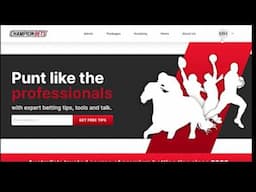 New Champion Bets website! Check out the Members Dashboard