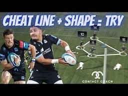 Cheat Line Brilliance & Shape-on-Shape Precision |  Scrum Strike Try