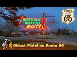 Staying at the oldest motel on Route 66 - Wagon Wheel Motel - Cuba, MO