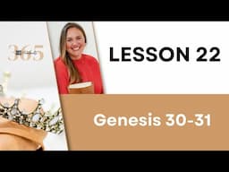 Lesson 022 Gen. 30-31 | Heartbeat of God | 2025 Bible Study & Commentary