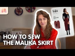 How to Sew the Malika Skirt | Viki Sews Sewalong