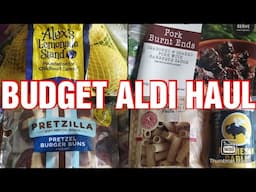 Budget Aldi Grocery Haul! SUMMER 2024!