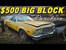 $500 ABANDONED Ranchero! Will it RUN & DRIVE??