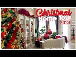 Christmas 2024 Home Tour | Kenya's Decor Corner #christmashometour #christmas2024