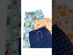 How To Make a Pair of PJ  Bottoms - Beginner Sewing  #shorts #janhowell