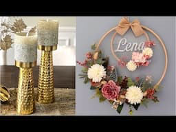 CHEAP AND EASY HOME DECOR Ideas / handmade craft ideas